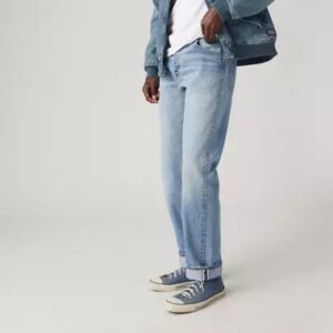 Light Blue Slim Fit Denim Jeans
